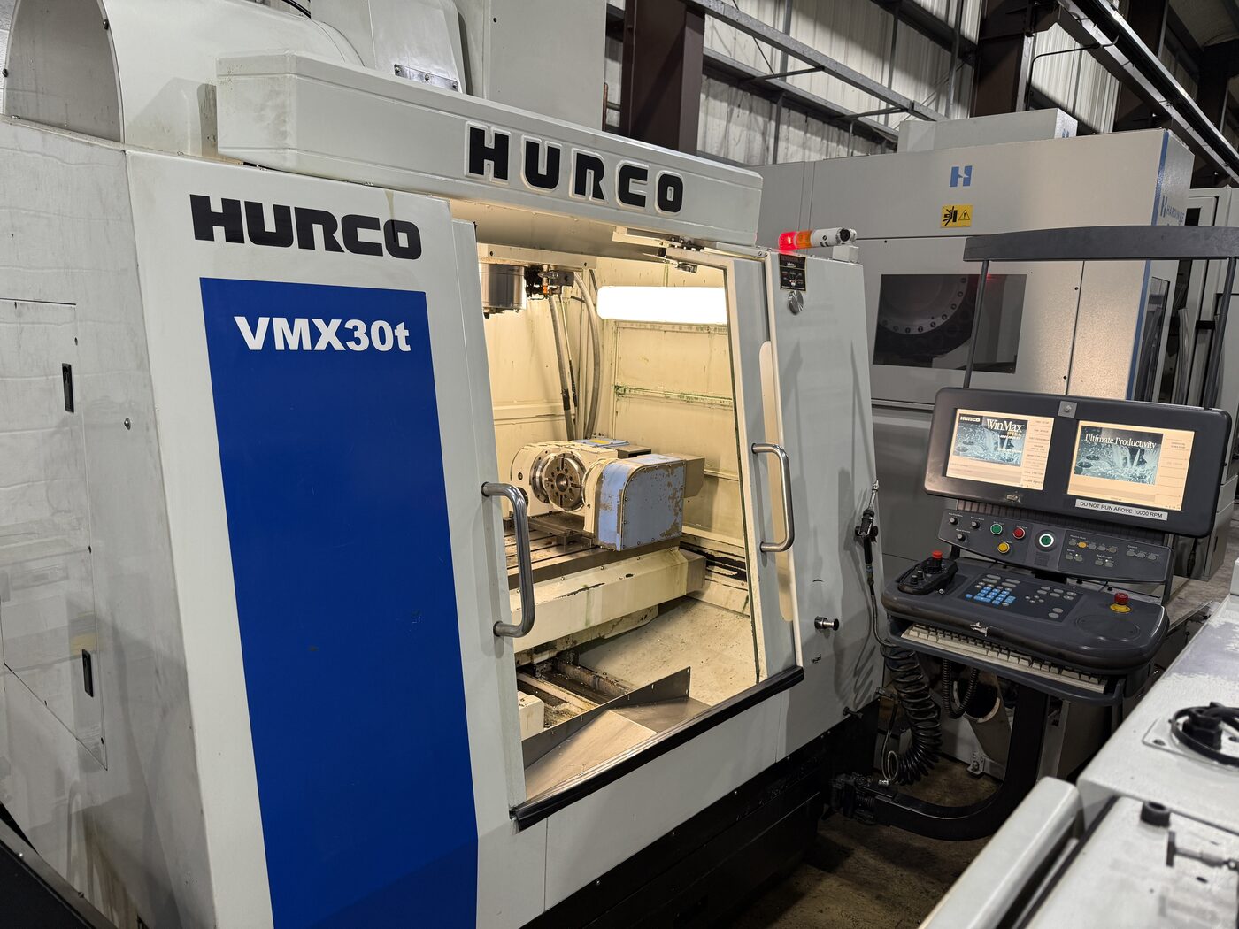 Hurco VMX42ts — наш станок